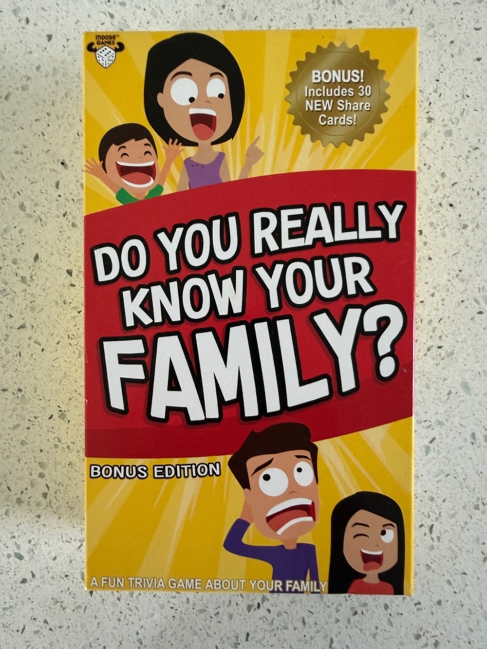 Do You Really Know Your Family? Bonus Edition Trivia Game for Family’s and Kids
